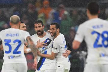 Inter derrotó a Roma y es líder absoluto de la Serie A