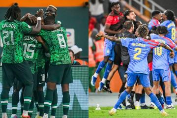 Nigeria y RD Congo están en 'semis' de la Copa Africana de Naciones