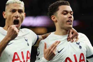 ?Con el reloj en la mano! Tottenham le dio vuelta al Brighton en los descuentos