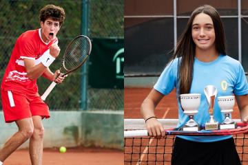 Nicolás Baena y Micaela Moro disputarán el Roland Garros Junior Series en Brasil