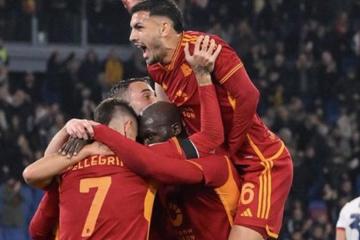 Roma goleó 4-0 al Cagliari de Lapadula