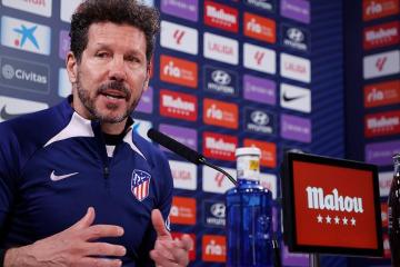 Simeone: "Inter está entre los cuatro o cinco mejores clubes de Europa"