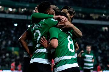 Sporting Lisboa sacó ventaja frente a Benfica en la semifinal de la Copa de Portugal