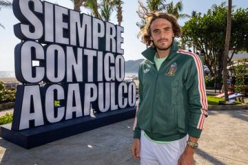 Stéfanos Tsitsipas donará mil dólares por cada ace que realice en el Abierto de México