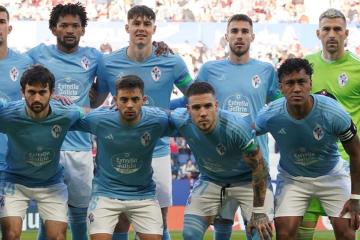 Con Tapia de capitán, Celta goleó al Osasuna