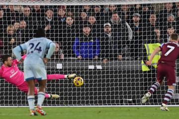 West Ham empató 1-1 con Bournemouth
