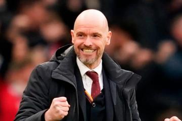 Erik ten Hag: “Quizá este sea nuestro momento, el equipo encontró la confianza"