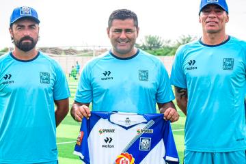 (FOTOS) DT Jorge Espejo ya trabaja en Alianza Atlético pensando en choque ante Cusco FC