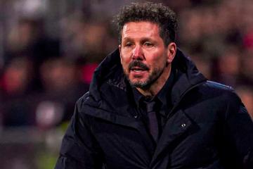 Simeone: “No sabemos si Griezmann llegará contra el Inter o Barcelona”