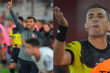 Asociación Argentina de Árbitros demandará a Carlos Tévez