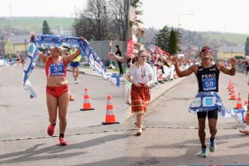 ¡Capote peruano! Evelyn Inga y César Rodríguez ganaron oro en Eslovaquia