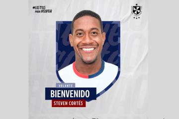 Colombiano Cortés fue anunciado como nuevo refuerzo de la U. San Martín