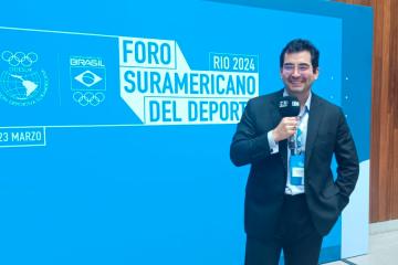 COP participa del Primer Foro Suramericano del Deporte en Brasil