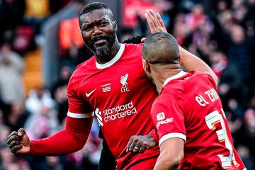 ¡Recordar es volver a vivir! En partido benéfico de Leyendas, Liverpool venció a Ajax