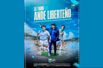 Llacuabamba presentará a su plantel este sábado 30