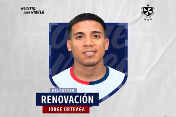 San Martín anunció la renovación de Jorge Urteaga para afrontar la Liga 2