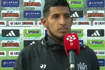 Arias: "Tenemos que mejorar porque esto se gana con goles"