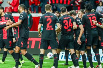 Sigue imbatible: Bayer Leverkusen venció a Wolfsburgo y marcha firme hacia el título