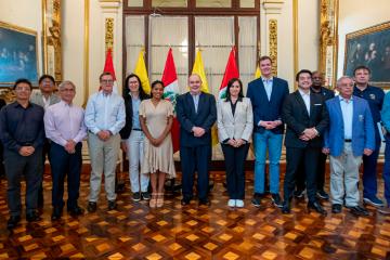 Comité ejecutivo de Panam Sports visitó la Municipalidad de Lima