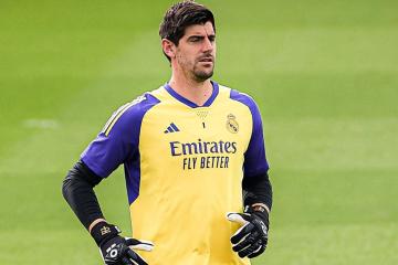 Arquero Thibaut Courtois sufrió nueva lesión