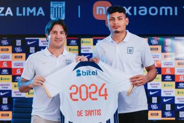 De Santis fue oficializado como nuevo jugador de Alianza Lima
