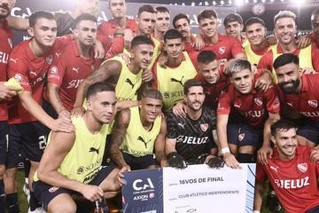 Independiente goleó y avanzó en Copa Argentina