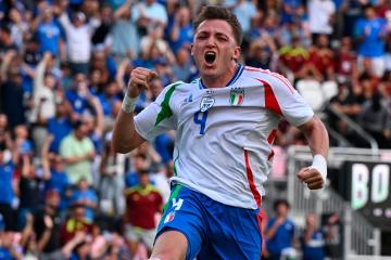 Italia venció 2-1 a Venezuela en amistoso en Miami
