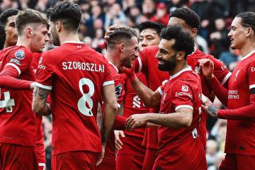 Liverpool le dio vuelta al Brighton en la Premier League