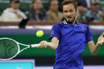 Medvedev tuvo buen arranque en Indian Wells
