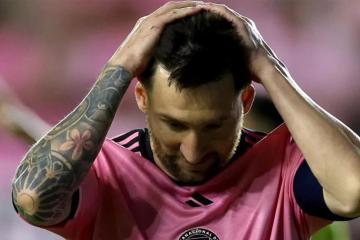 Alarma por Messi en el Inter Miami y la Selección Argentina