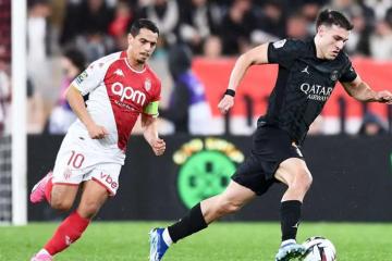 PSG iguala sin goles con Mónaco, pero continùa liderando la Ligue1
