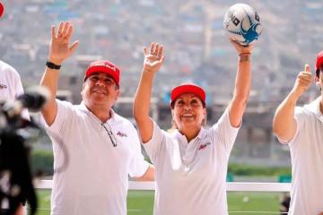 (FOTOS) Dina Boluarte inspeccionó sedes donde se desarrollarán los Juegos Panamericanos Lima 2027