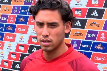 Noriega sobre su convocatoria: "Cuando escuché mi nombre estallé de emoción"