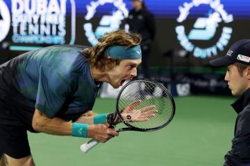 Rublev se disculpó por lo ocurrido en Dubai
