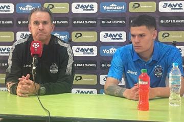 Silvestri: "Muy contento por la victoria, felicito a mis jugadores"