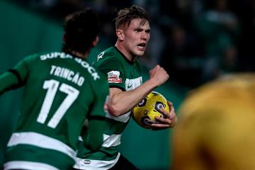 Sporting Lisboa goleó a Boavista y sigue en la cima de la liga portuguesa