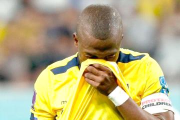 Enner Valencia será baja en amistosos de Ecuador