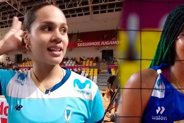 ¿Qué sanción recibieron Flavia Montes y Florangel Shaylin por incidente en la LNSV?