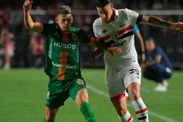 Sao Paulo consiguió su primer triunfo en la Libertadores frente a Cobresal