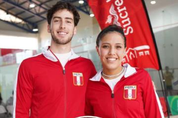 Team Perú sumó cuatro medallas más en squash en Sucre 2024