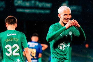 Aguilar fue titular en la victoria de Lommel sobre Beveren