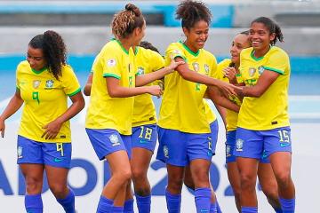 Brasil se quedó con el clásico ante Argentina en Sudamericano