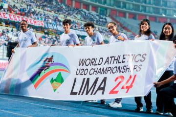 Se viene Mundial de atletismo U20 Lima 2024 y aún siguen abiertas inscripciones para voluntarios
