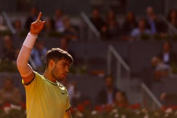 Alcaraz sufrió para derrotar a Struff en Miami