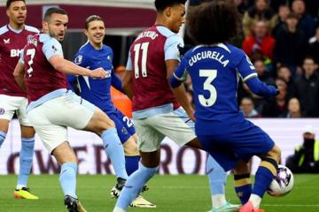 Chelsea rescató punto en su visita al Aston Villa