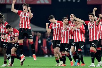 Athletic Bilbao se coronó campeón de la Copa del Rey