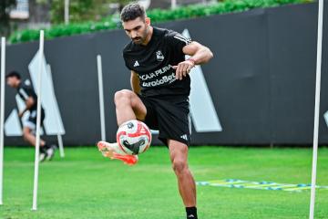 Cauteruccio volvió a entrenar con Cristal