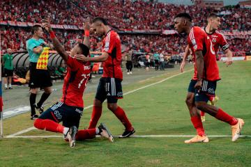 DIM venció en el último minuto a Patriotas por la liga colombiana