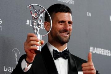 Djokovic se llevó el premio Laureus al Mejor Deportista del año
