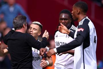 Fulham se impuso de visita al West Ham